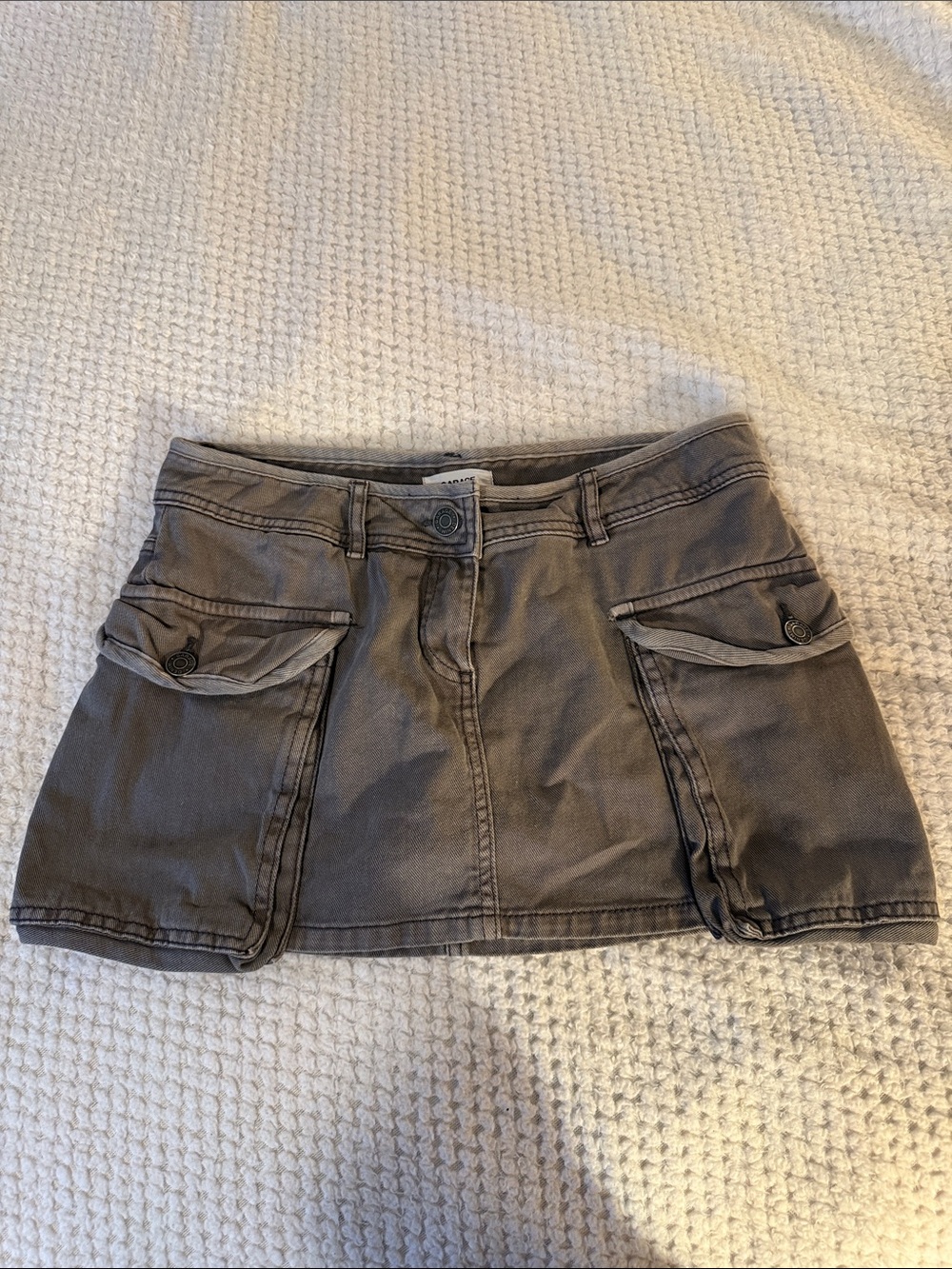 GARAGE Cargo Pocket Mini Skirt